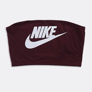 Frankie Collective Rework Nike Bandeau 104 in Maroon